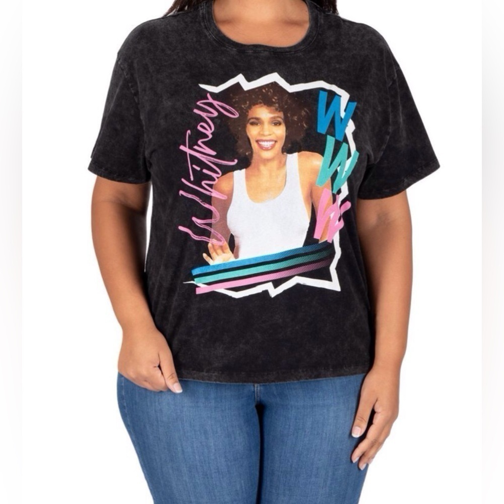 Whitney Houston Licensed Graphic TShirt